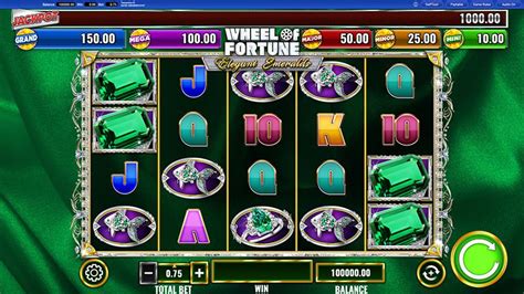 elegant slot games|Wheel of Fortune Elegant Emeralds Slot .